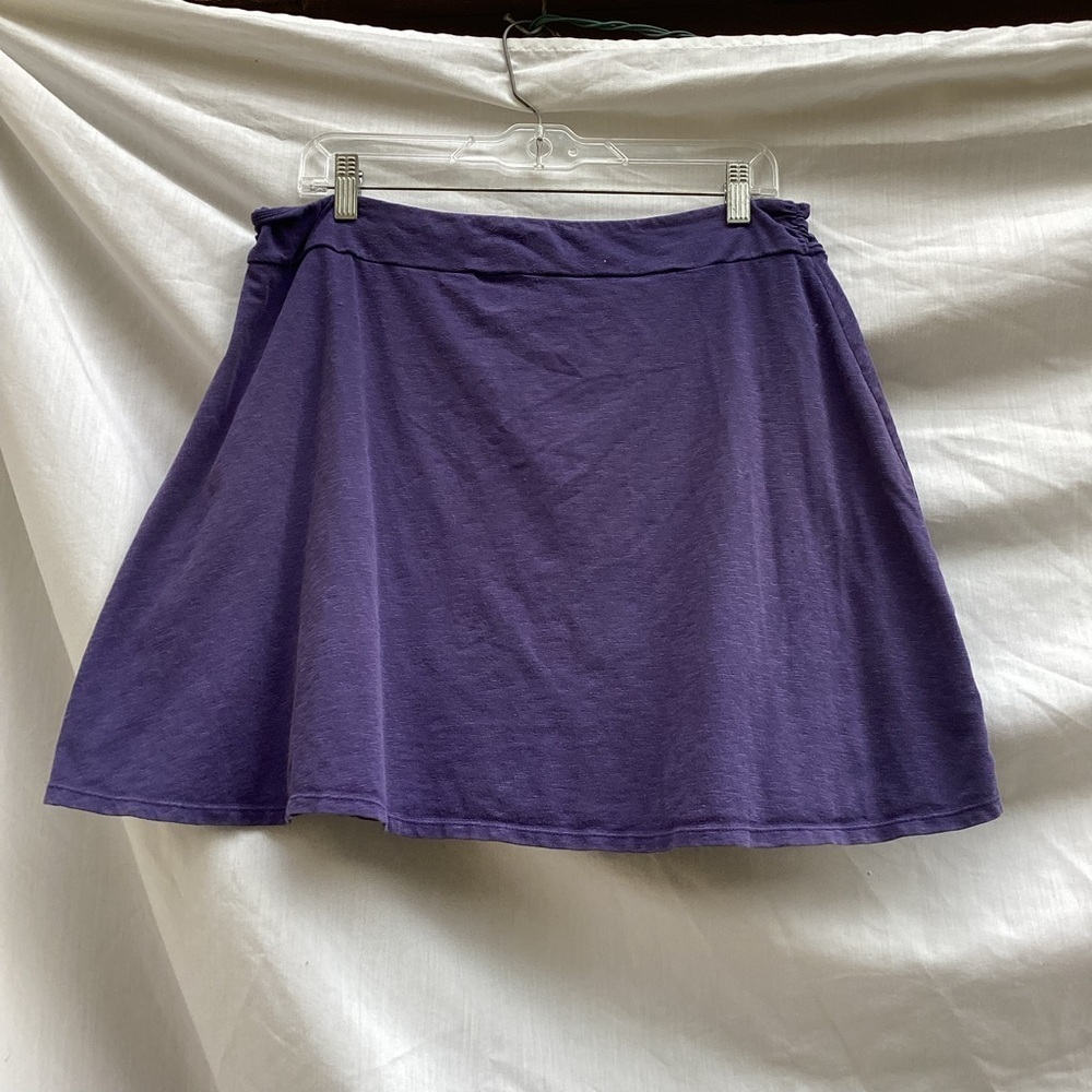 REI purple outdoor casual short skirt, size large - Picture 7 of 7